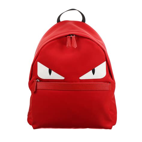 fendi eye backpack red|fendi online shopping.